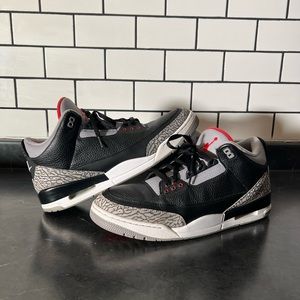 Jordan 3 “Black Cement” size 14